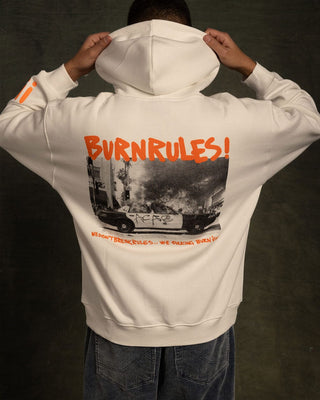Burn Rules Hoodie Printed Hoodies IN YOUR SHOE