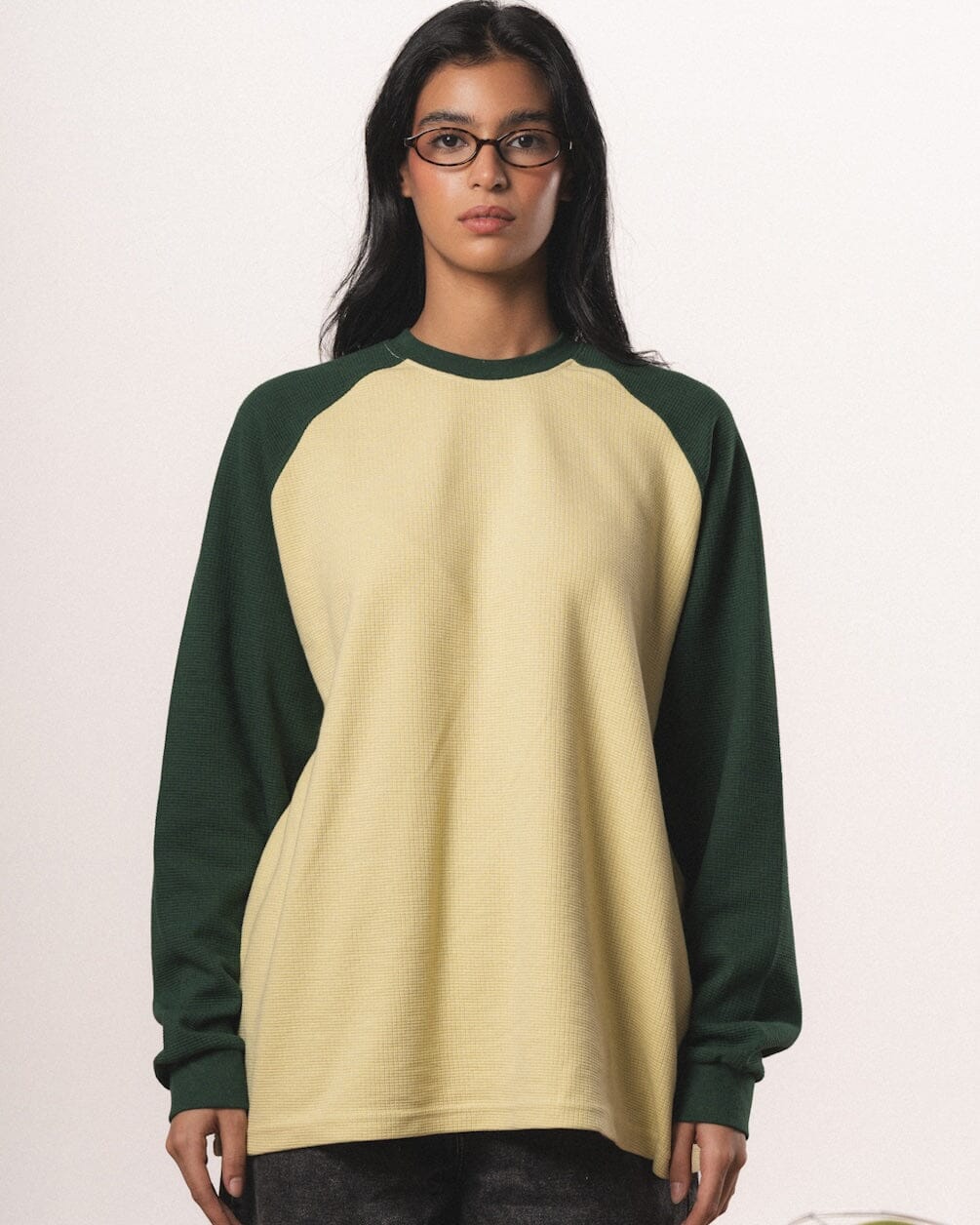 Butter Yellow Raglan Oversized Pullover Pullovers IN YOUR SHOE