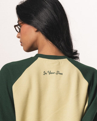 Butter Yellow Raglan Oversized Pullover Pullovers IN YOUR SHOE