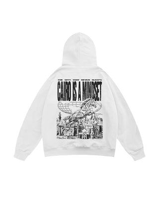 Cairo Is A Mindset Oversized Hoodie Printed Hoodies IN YOUR SHOE S