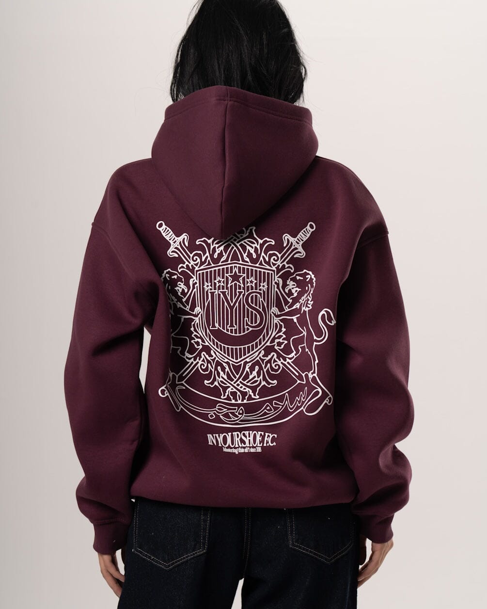 Cairo Legacy Oversized Hoodie Printed Hoodies IN YOUR SHOE M