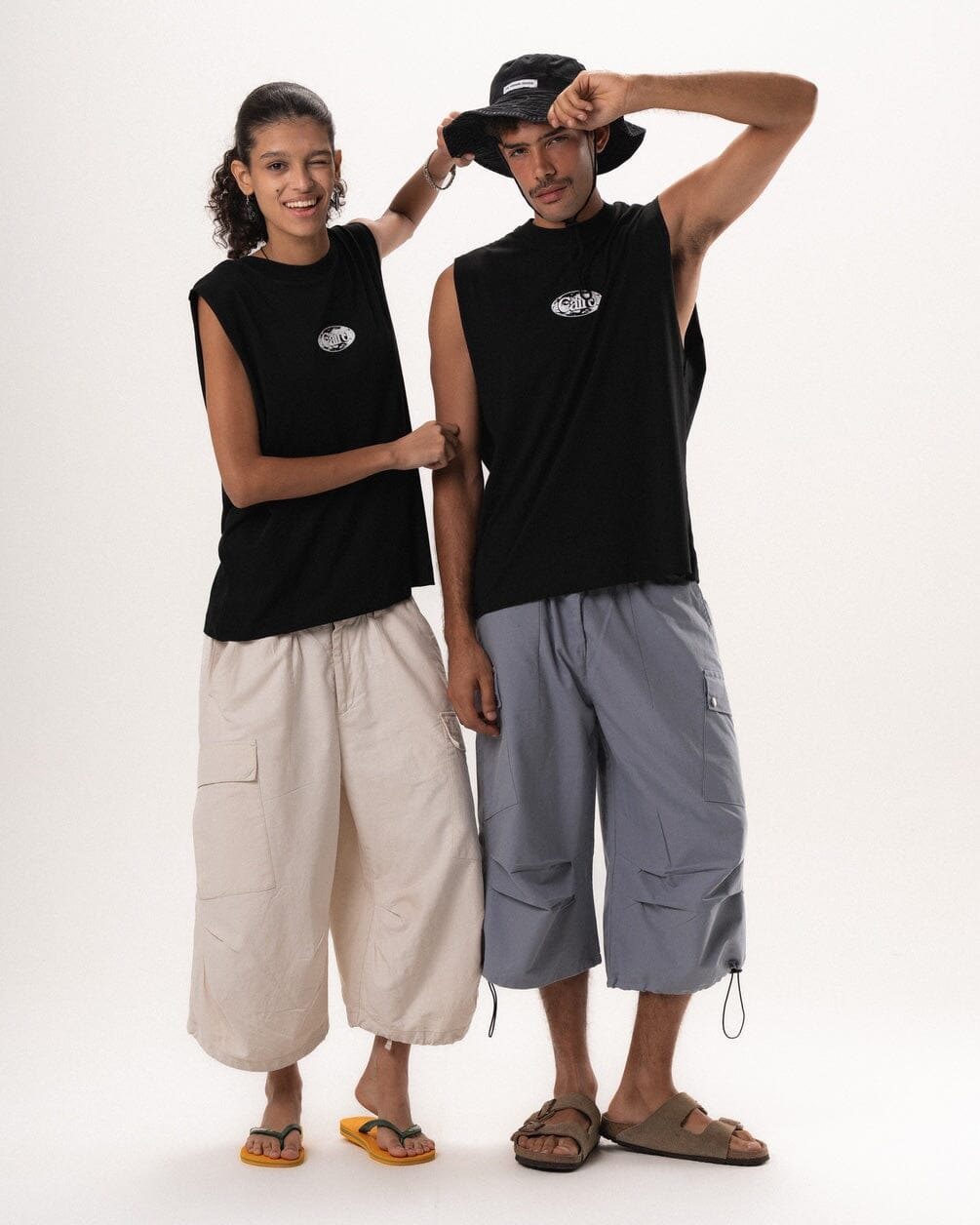 Cairo Sleeveless Tee Sleeveless Tees IN YOUR SHOE S