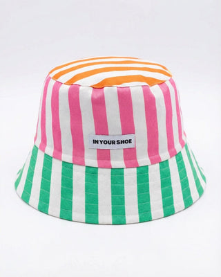 Candy Stripes Bucket Hat Bucket IN YOUR SHOE