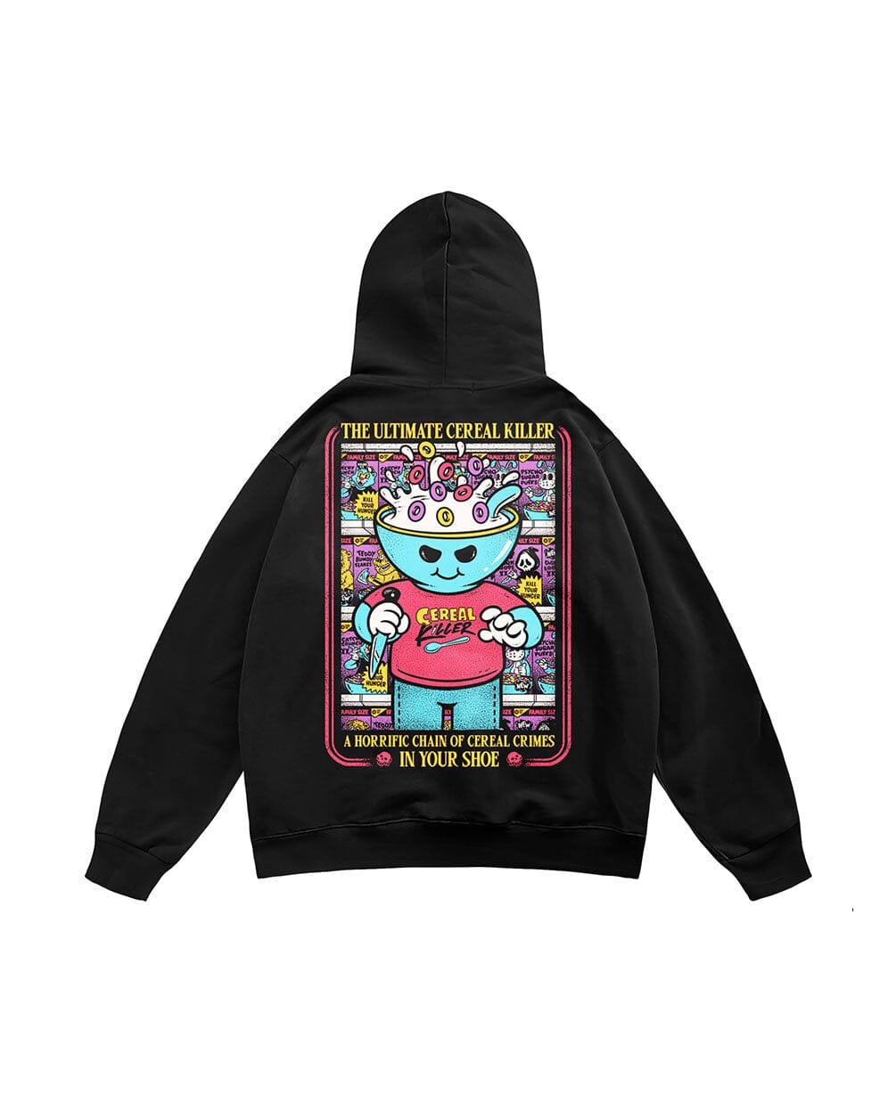 Cereal Crimes Hoodie Printed Hoodies IN YOUR SHOE