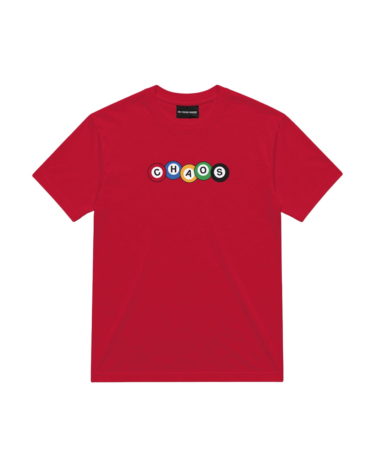 Chaos Regular Tee Printed Regular Tees IN YOUR SHOE S