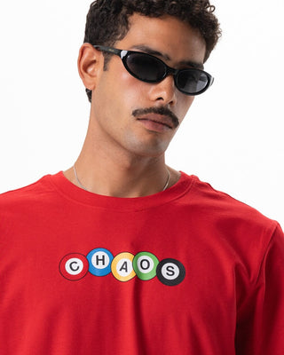 Chaos Regular Tee Printed Regular Tees IN YOUR SHOE XL