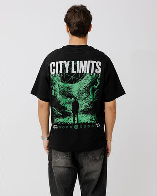 City Limits Printed Oversized Tee Printed Oversized Tees IN YOUR SHOE