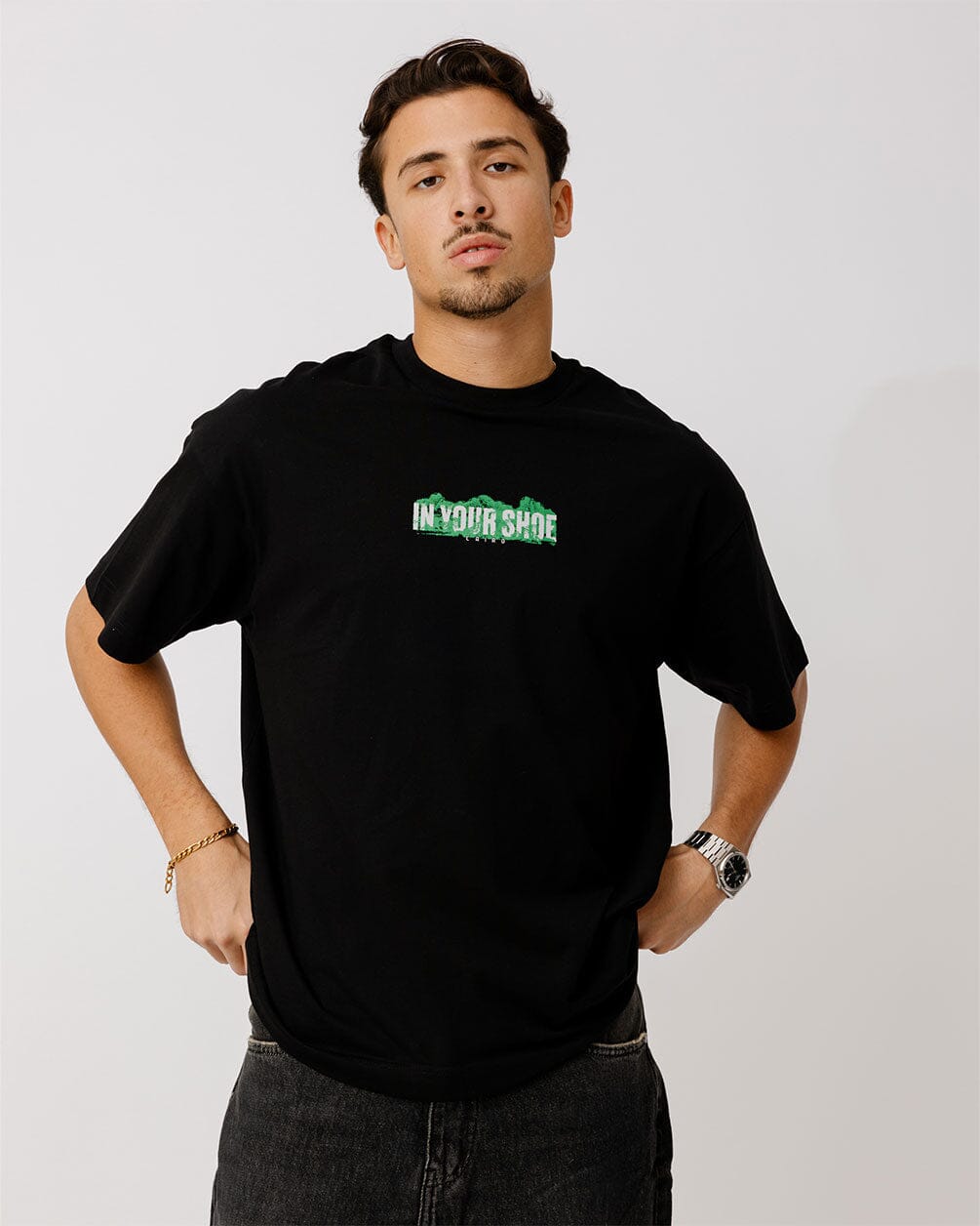 City Limits Printed Oversized Tee Printed Oversized Tees IN YOUR SHOE