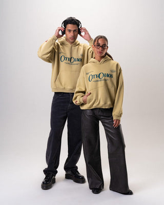 City Of Chaos Boxy Washed Hoodie Boxy Hoodies IN YOUR SHOE