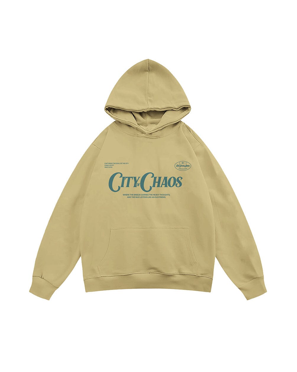 City Of Chaos Boxy Washed Hoodie Boxy Hoodies IN YOUR SHOE