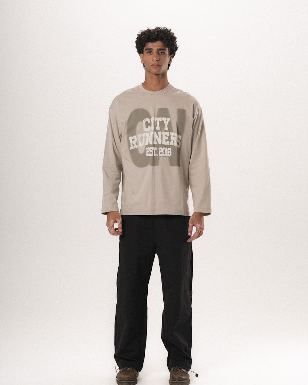 City Runners Oversized Long Sleeves Long Sleeves IN YOUR SHOE M