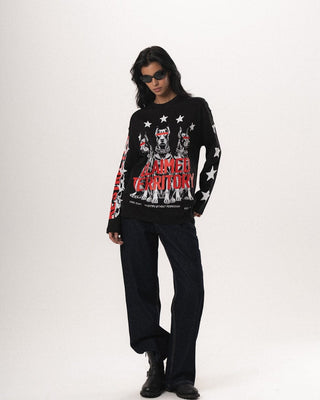 Claimed Territory Oversized Long Sleeves Long Sleeves IN YOUR SHOE