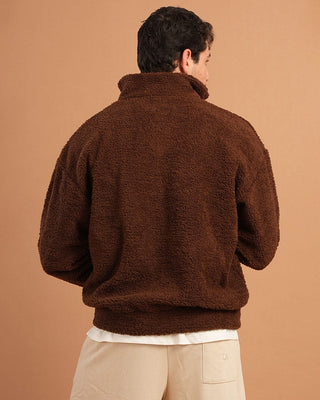Coffee Fleece Jacket Fleece Jacket IN YOUR SHOE