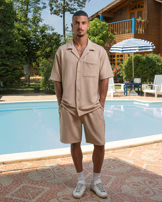 Coffee Waffle Short Waffled Short IN YOUR SHOE S