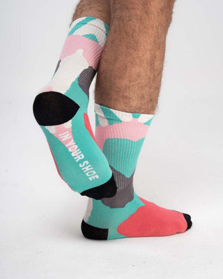 Colorful Camo Neck Socks Neck Socks IN YOUR SHOE