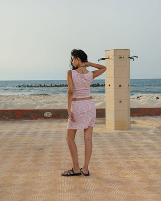 Colorful Sleeveless Top Sleeveless Tops IN YOUR SHOE