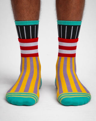 Contrast Stripes Neck Socks Neck Socks IN YOUR SHOE