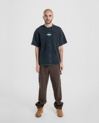 Cosmic Vision Acid Washed Oversized Tee Washed Oversized Tee IN YOUR SHOE