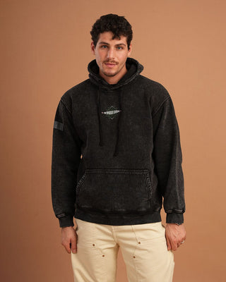 Cosmic Vision Washed Hoodie Acid Washed Hoodies IN YOUR SHOE M