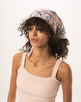 Crabs Satin Bandana Bandana IN YOUR SHOE