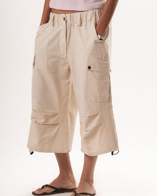 Creamy Cargo Jorts Jorts IN YOUR SHOE L