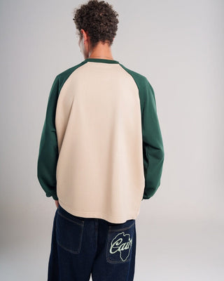 Creamy Raglan Oversized Top Long Sleeve Tops IN YOUR SHOE XL