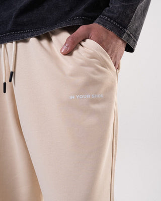Creamy Wide Leg Swants Swants IN YOUR SHOE