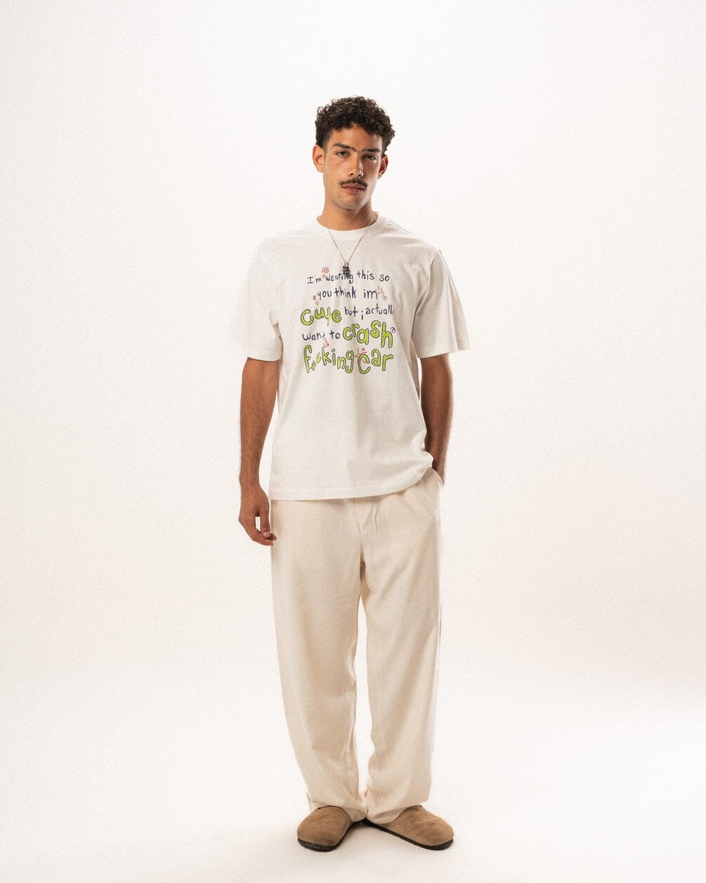 Cute But Regular Tee Printed Regular Tees IN YOUR SHOE L