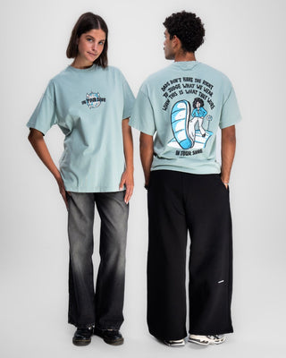 Daddy Not Cool Washed Oversized Tee Washed Oversized Tee IN YOUR SHOE S