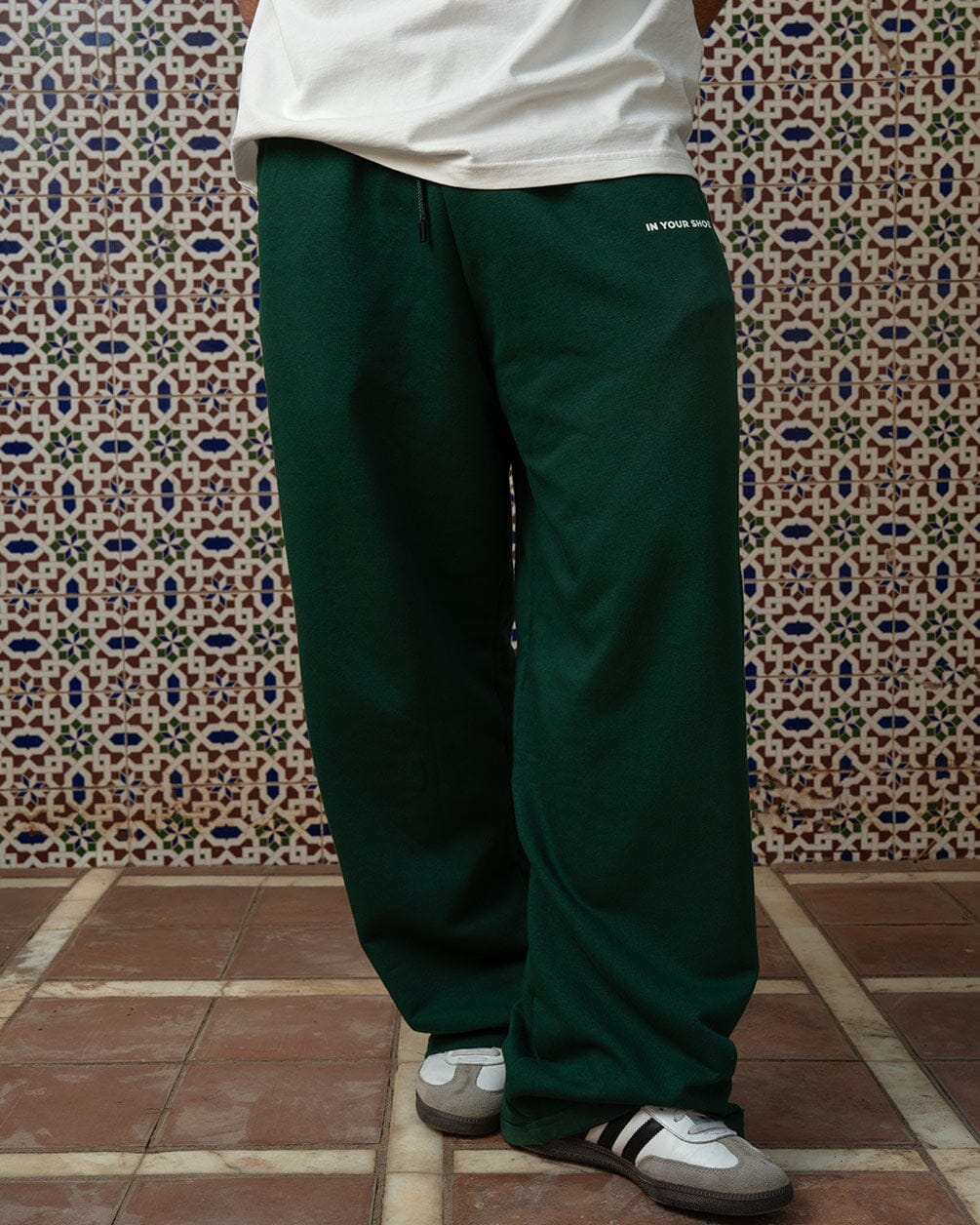 Dark Green Loose Swants Swants IN YOUR SHOE