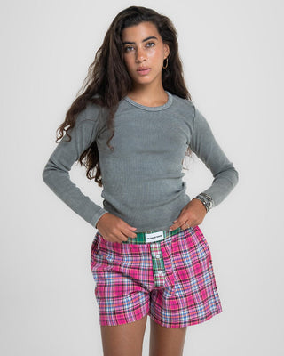 Dark Grey Washed Long Sleeve Top Long Sleeve Tops IN YOUR SHOE