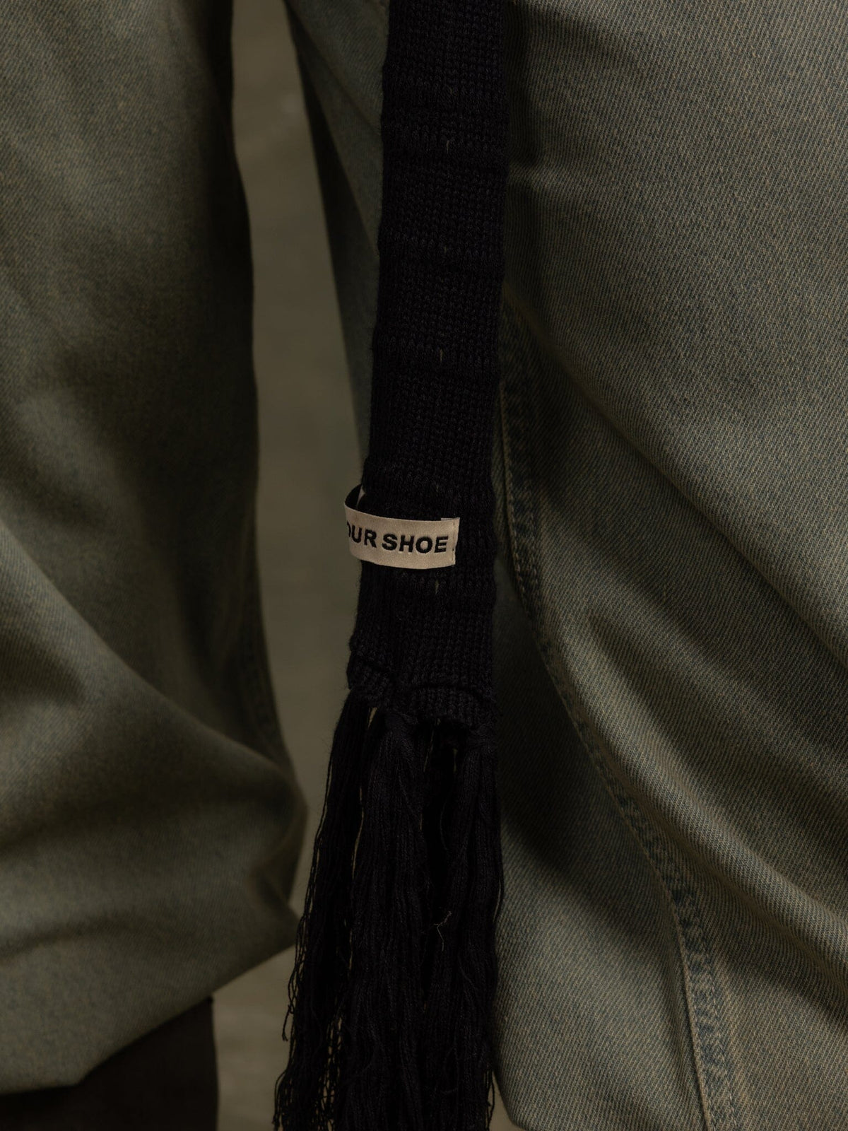 Dark Navy Thin Scarf Scarves IN YOUR SHOE