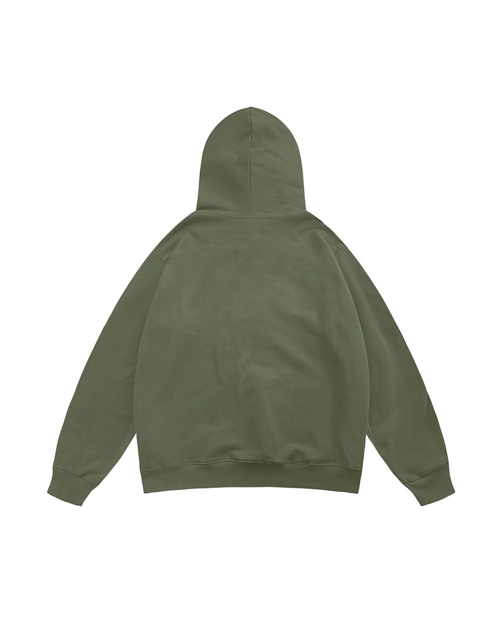 Dark Olive Basic Hoodie Plain Hoodies IN YOUR SHOE