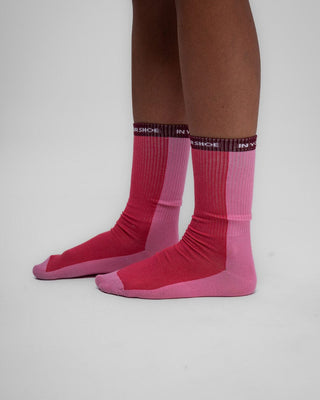 Dark Pink & Dusty Pink Neck Socks Neck Socks IN YOUR SHOE