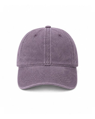 Dark Purple Washed Cap Washed Cap IN YOUR SHOE