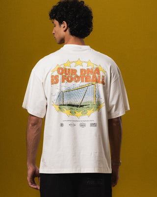 DNA Is Football Oversized Tee Printed Oversized Tees IYS X ZED M
