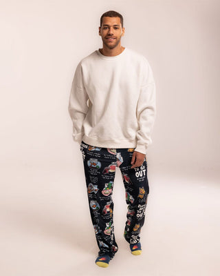 Don't Go Out Fluffy Pjoys Fluffy Pjoys IN YOUR SHOE L Black