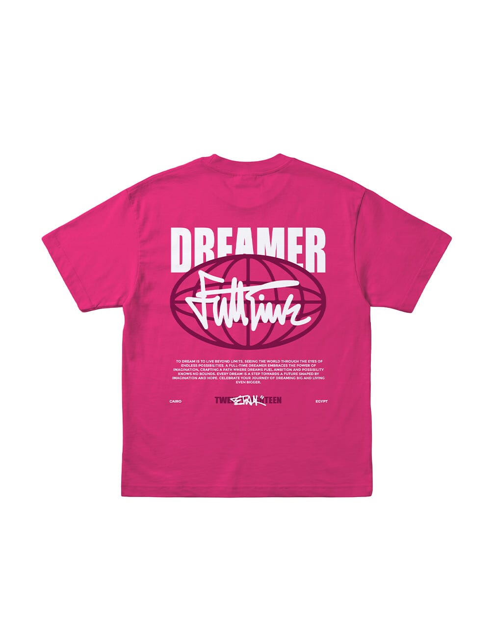 Dreamer Oversized Tee Printed Oversized Tees IN YOUR SHOE