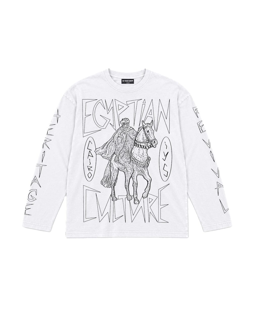 Egyptian Culture Oversized Long Sleeves Long Sleeves IN YOUR SHOE S