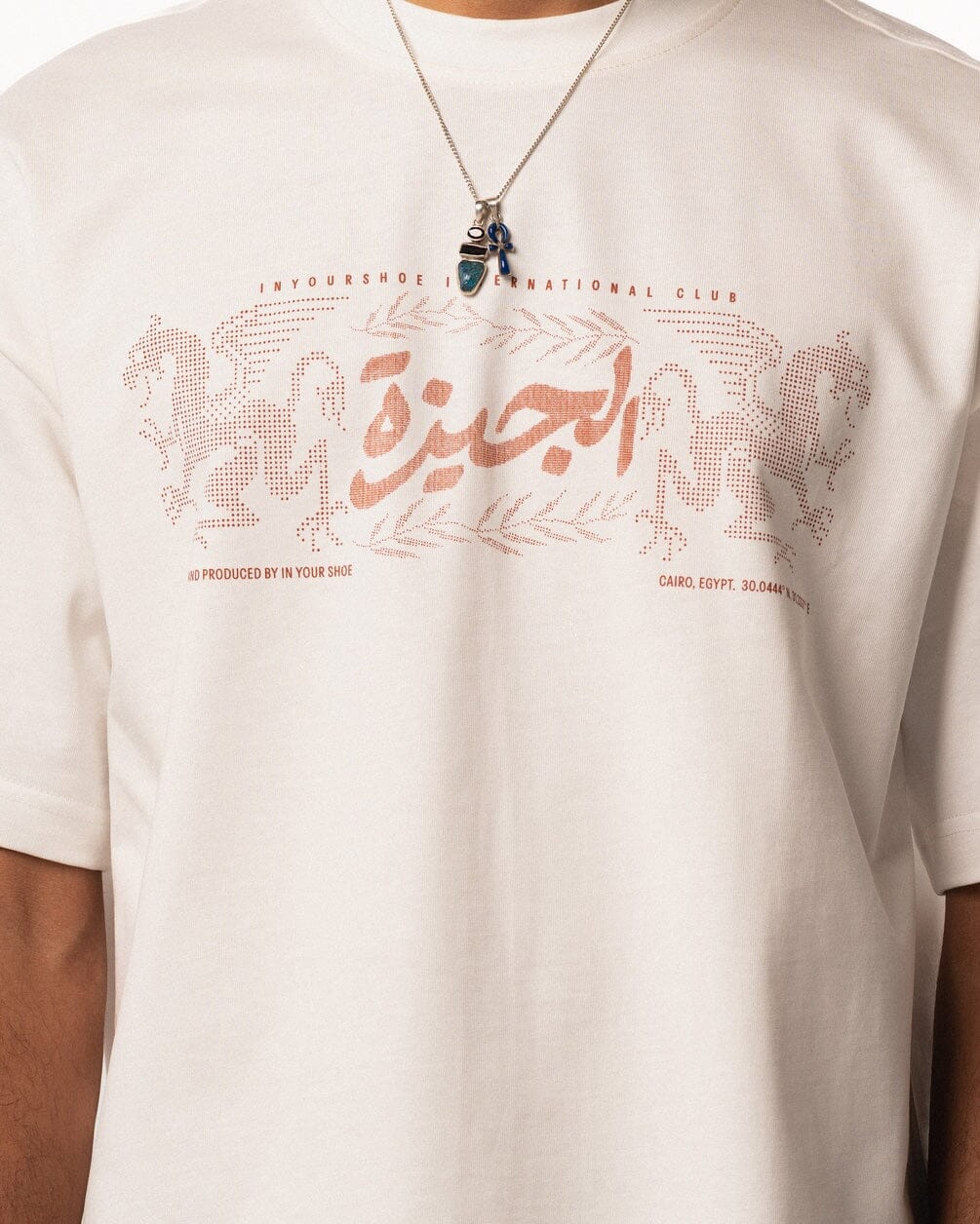 El Giza Boxy Tee Printed Boxy Tee IN YOUR SHOE XL