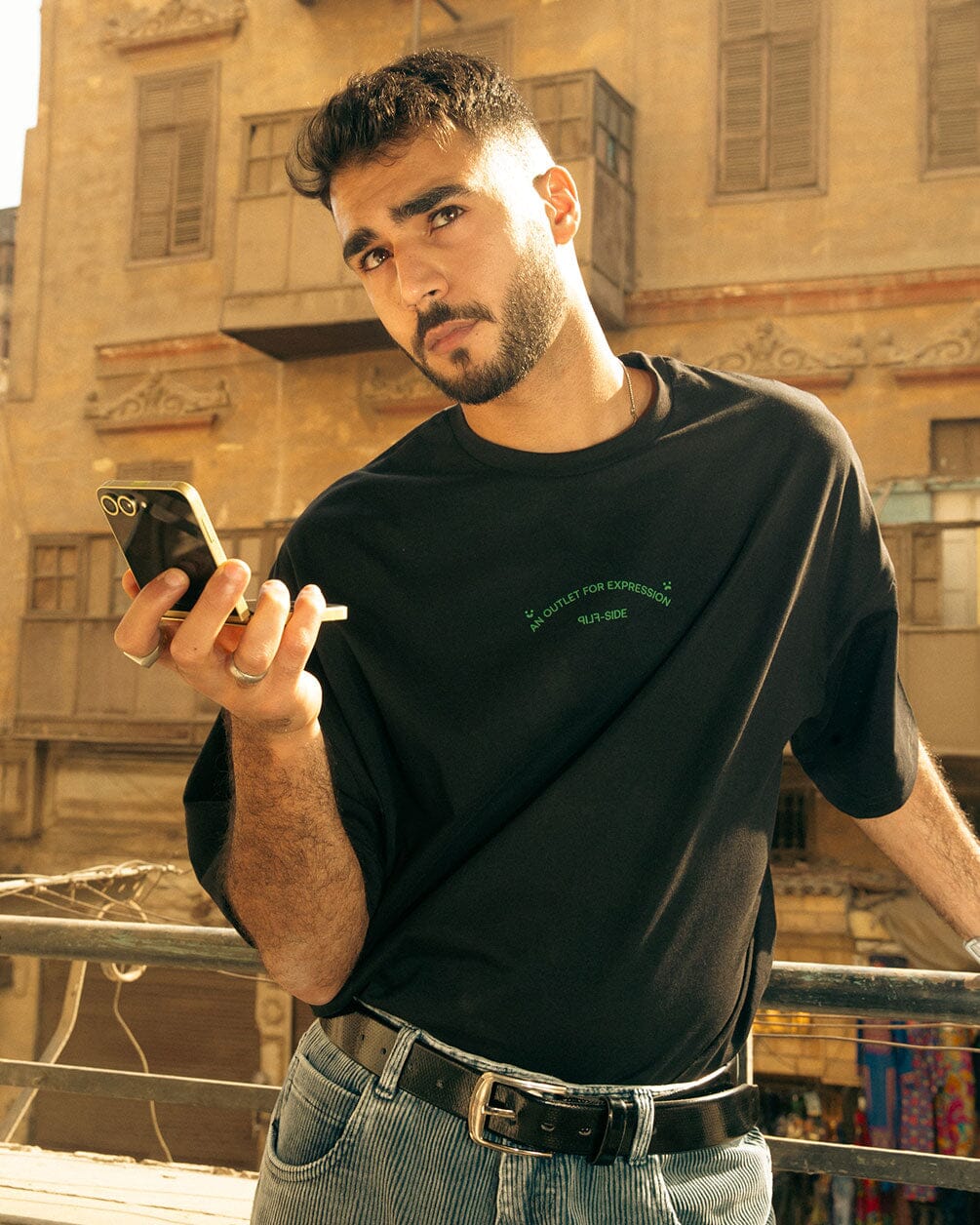 Expression Printed Oversized Tee Printed Oversized Tees In Your Shoe X Samsung
