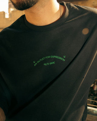 Expression Printed Oversized Tee Printed Oversized Tees In Your Shoe X Samsung