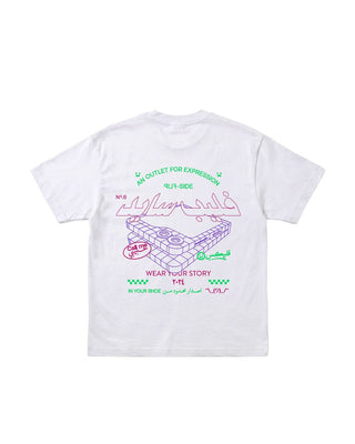 Expression Printed Oversized Tee Printed Oversized Tees In Your Shoe X Samsung