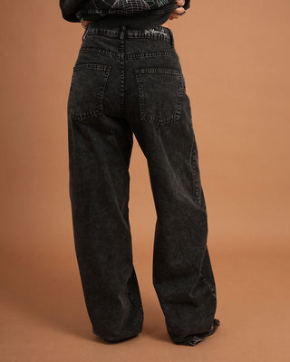 Female Black Washed Skater Jeans Jeans IN YOUR SHOE