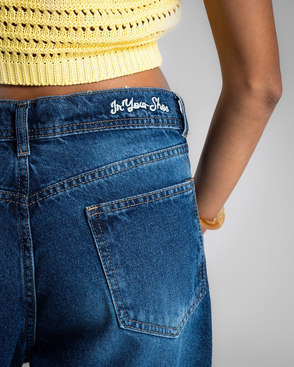 Female Blue Regular Fit Jeans Jeans IN YOUR SHOE