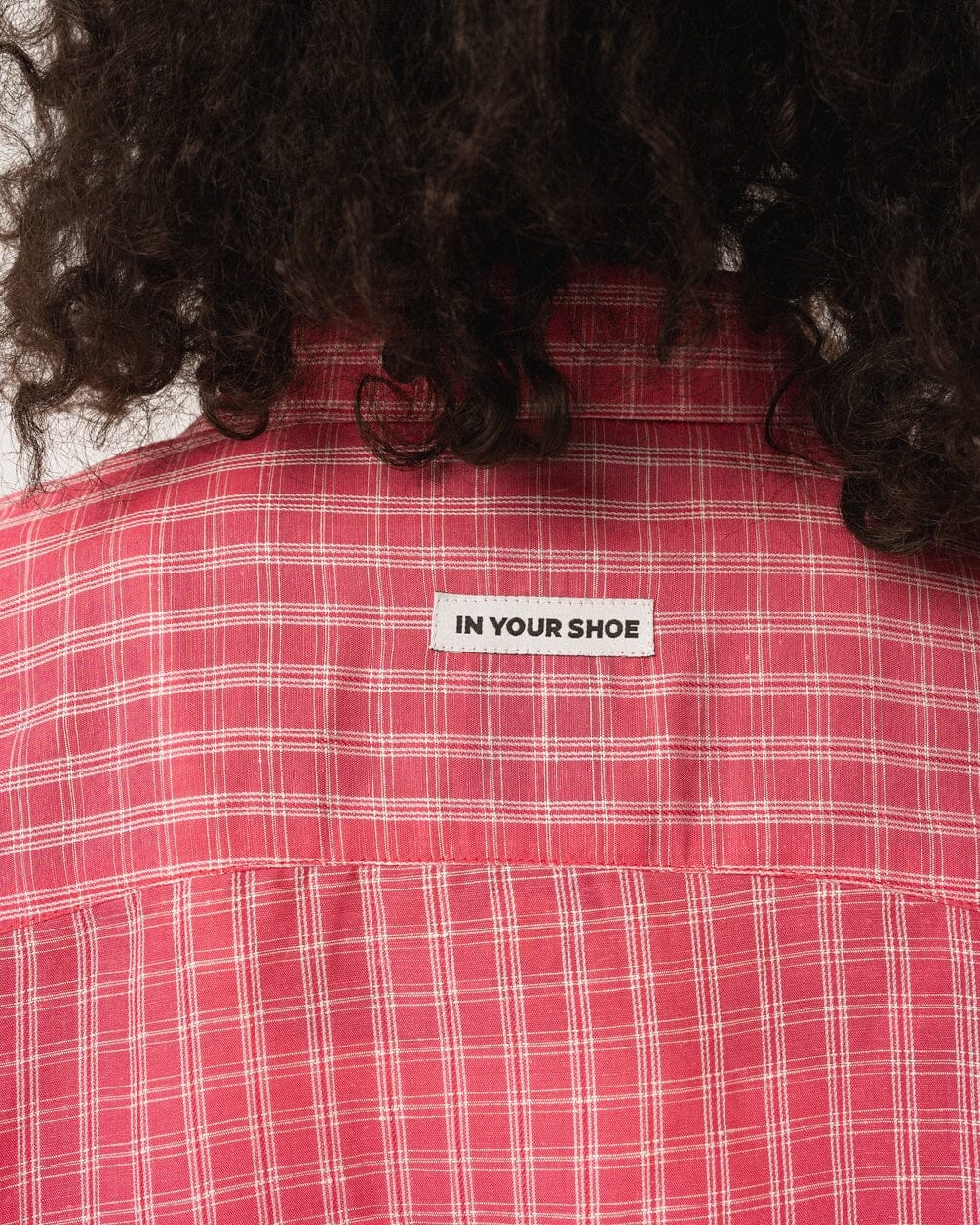 Female Fuchsia Plaid Oversized Shirt Oversized Shirts IN YOUR SHOE