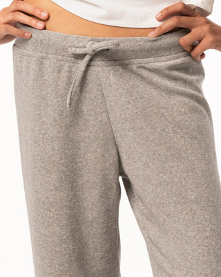 Female Grey Straight Terry Pants Pants IN YOUR SHOE XL