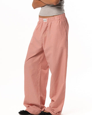 Female Pink Striped Boxer Pants Boxer Pants IN YOUR SHOE XL