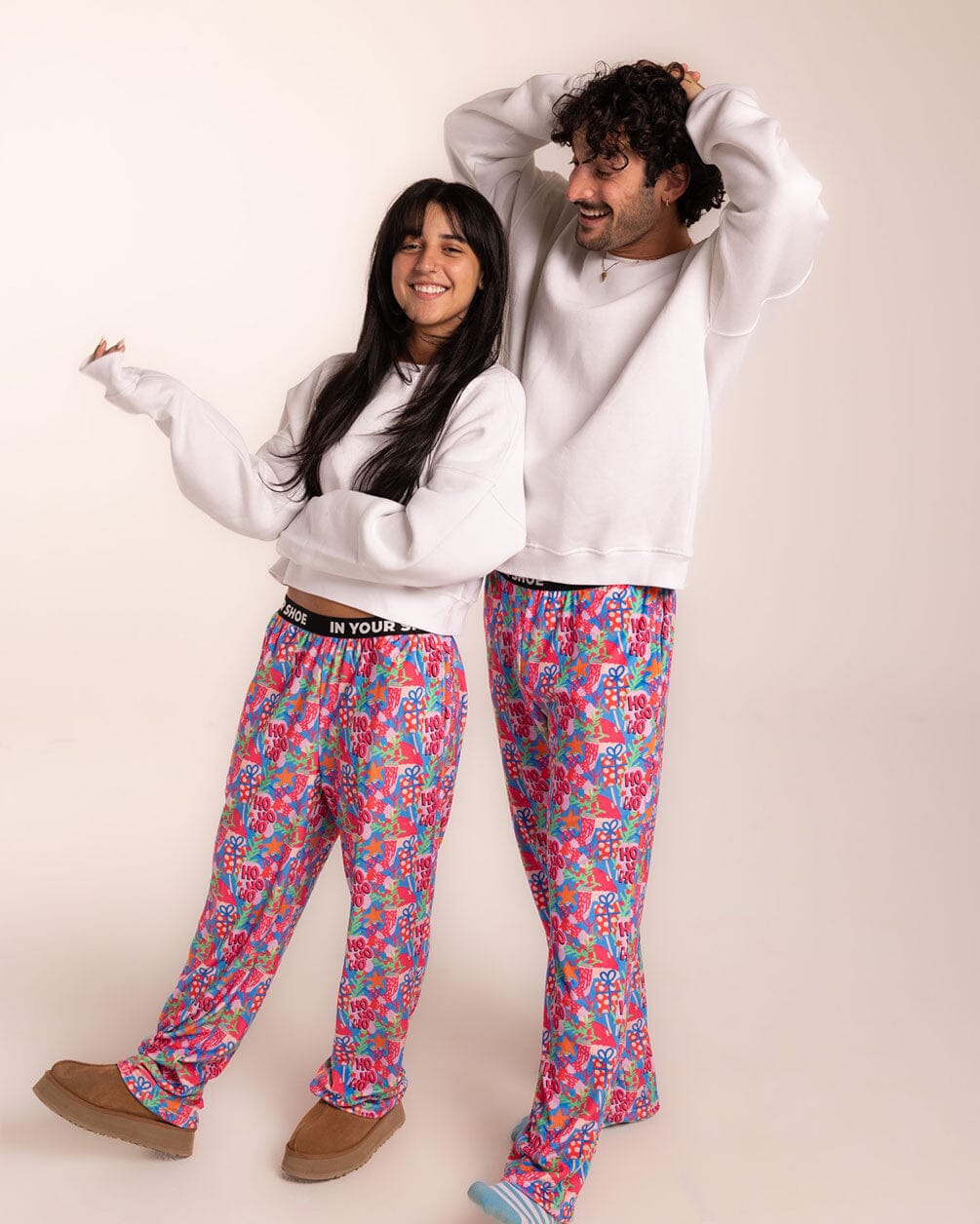 Festive Fluffy Pjoys Fluffy Pjoys IN YOUR SHOE XL