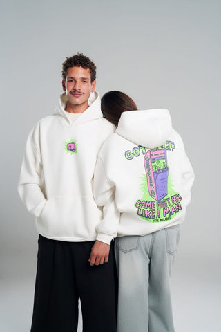 Fight Me Like A Man Hoodie Printed Hoodies IN YOUR SHOE S